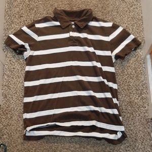 UP striped polo